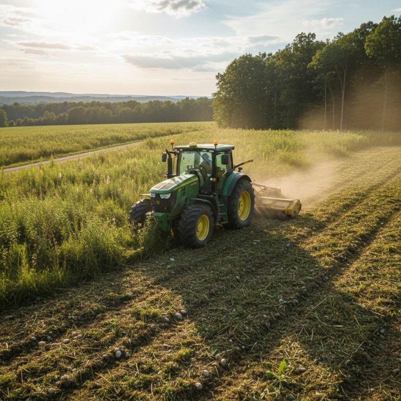 Bush Hog Mowing in Calvert County, MD