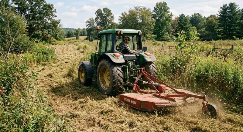 Pasture Bush Hogging in Duluth, MN