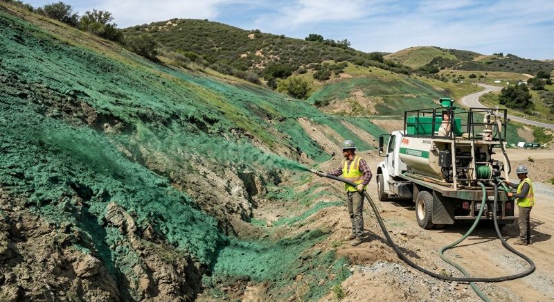 Slope Hydroseeding in Honolulu, HI