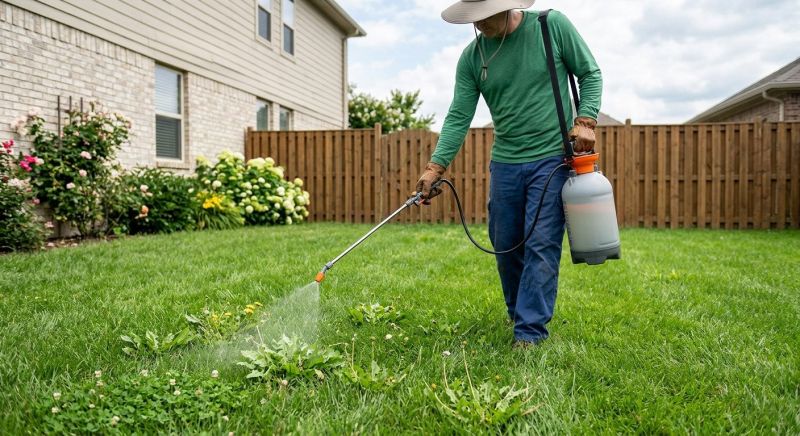 Slope Weed Control in Rockwall, TX