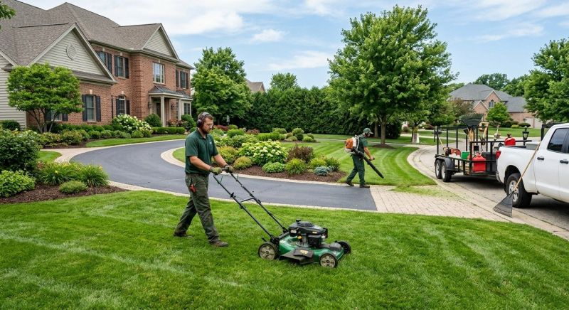 Spring Lawn Care in Bowie, MD